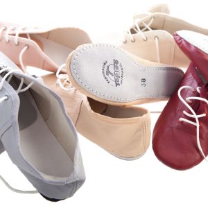 Zapatilla jazz con cordones